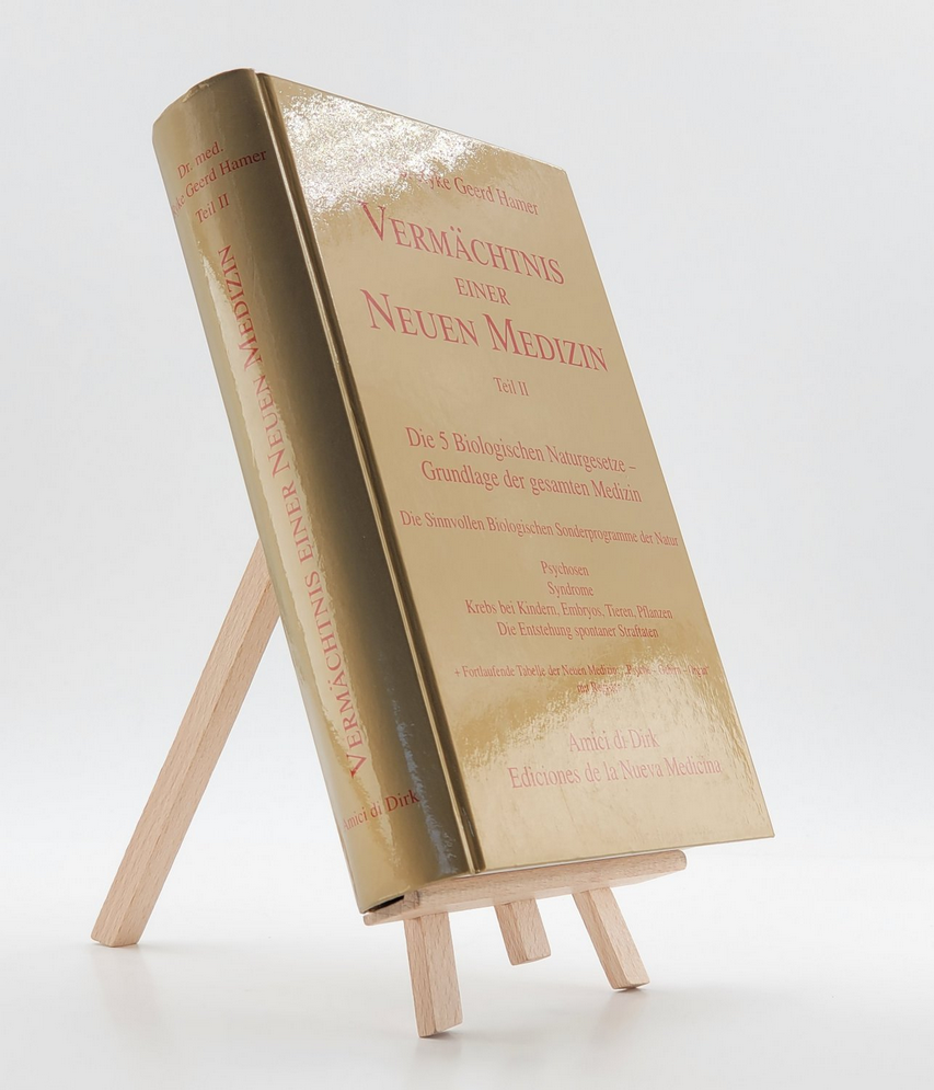 Band 2: Vermächtnis einer Neuen Medizin: Psychosen, Syndrome, Krebs bei Kindern, Embryos, Tieren, Pflanzen, die Entstehung spontaner Straftaten Hamer, Ryke G. (7. Auflage) 8493009105 (ISBN-13: 9788493009106)