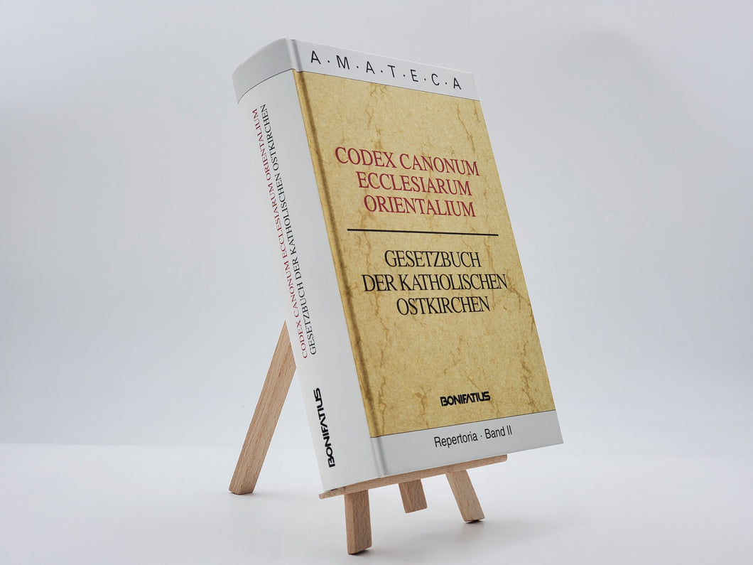 Codex Canonum Ecclesiarum Orientalium /Gesetzbuch der katholischen Ostkirchen: Lateinisch-deutsche Ausgabe